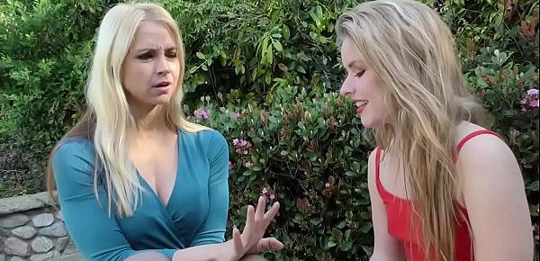  Lilly Lit and Sarah Vandella are related but they share cocks because they are FUCKED UP